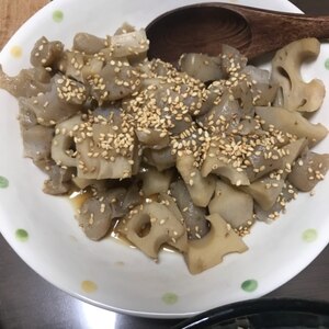 作り置きに！れんこんとこんにゃくの土佐煮